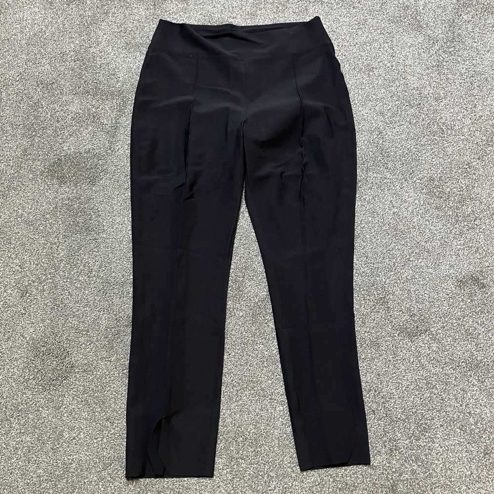 Epoque Evolution Size 14‎ Large Leggings Women's Black Split Hem Pull On Yoga